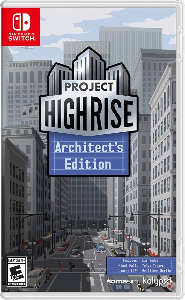 プロジェクト・ハイライズ アーキテクトエディション - Switch Amazon.com: Project Highrise: Architect's Edition - Nintendo